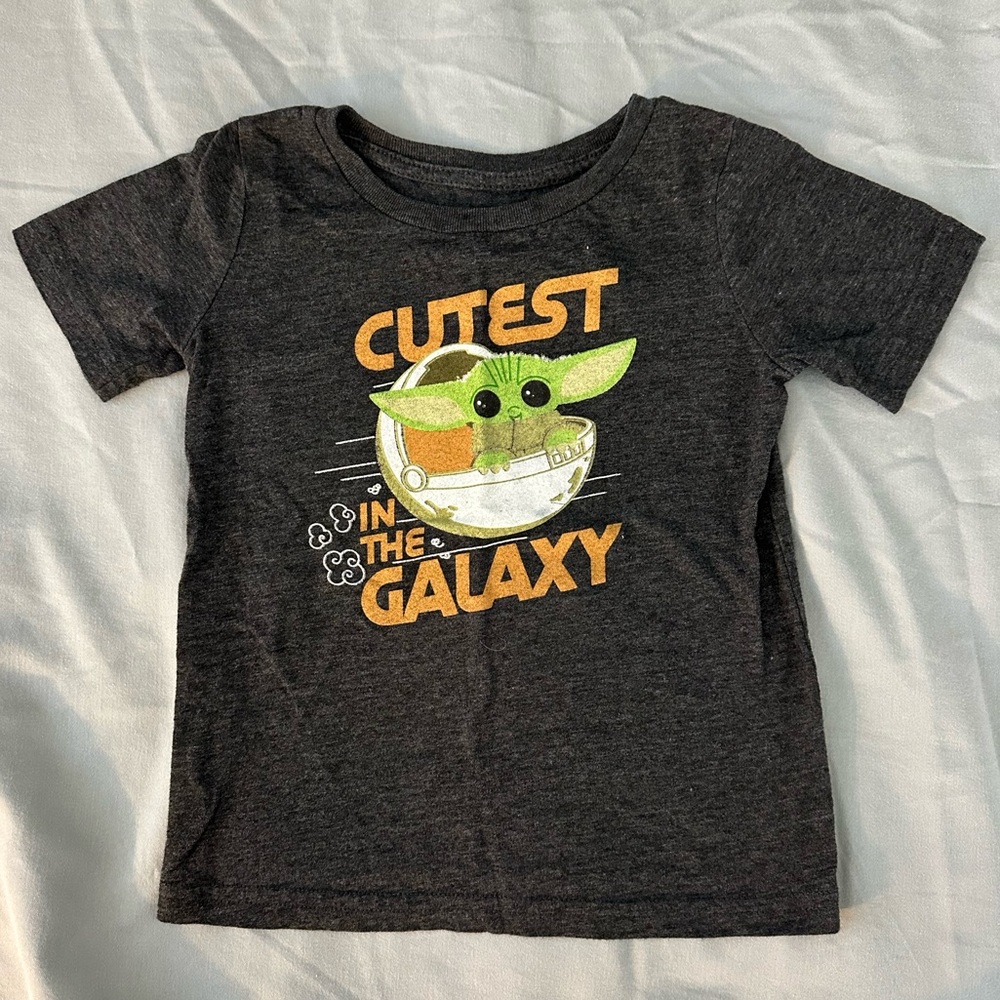 🔴 3/$10 Baby/Toddler Baby Yoda Tee - Size 24M
